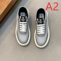 ジバンシィ コピー スニーカー ロゴ入りメッシュ切替ロートップ カジュアルレザー  GIVENCHY