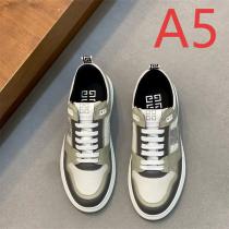ジバンシィ 偽物 スニーカー ブラック×ホワイト レザー切替 ロゴ入りベルト ローカット GIVENCHY