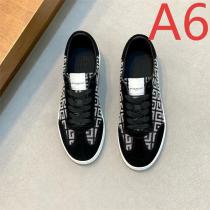 GIVENCHY コピー スニーカー 4Gジャカード ロートップ スエード切替 カジュアルシューズ ジバンシィ 