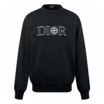 DIOR x Stone island コピー トレーナー ストーンアイランド風ロゴ刺繍 クルーネック スウェット ディオール