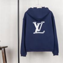  ルイヴィトン コピー パーカー 洗練ラインロゴ×ミニマルデザイン フーディ メンズ LOUIS VUITTON