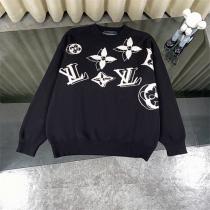  LOUIS VUITTON スーパーコピー セーター モノグラムモチーフ ニットアート クルーネック ルイヴィトン