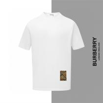  バーバリー スーパーコピー Tシャツ バーバリーチェックパッチ シンプルモダン トップス BURBERRY