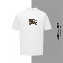 BURBERRY スーパーコピー Tシャツ ロゴ刺繍入り クラシックアイコン 高品質コットン バーバリー