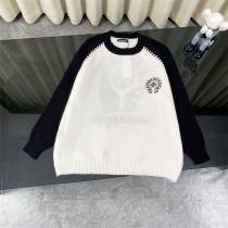 クロムハーツ コピー セーター 刺繍入り ロサンゼルス限定 ニット 入手困難 CHROME HEARTS