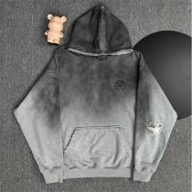 クロムハーツ 偽物 パーカー グラデーション クラッシュ加工 フーディー CHROME HEARTS