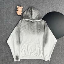 クロムハーツ 偽物 パーカー グラデーション クラッシュ加工 フーディー CHROME HEARTS