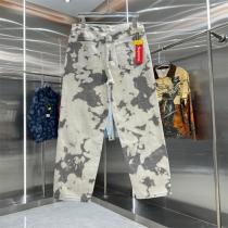 SUPREME コピー ジーンズ タイダイウォッシュ加工 ストリートアート風 モード系 シュプリーム
