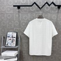 GIVENCHY 偽物 Tシャツ 総ロゴ織り込み 高品質コットン生地 使用感抜群 人気定番 ジバンシィ