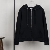 セリーヌ 偽物 パーカー フードロゴ付き ジップアップ カジュアルフーディ お洒落 CELINE