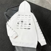 バレンシアガ コピー パーカー 多ロゴプリント ストリート映え抜群 モード系 フーディー BALENCIAGA