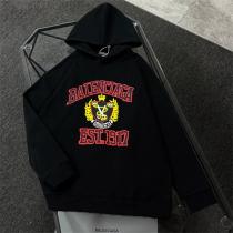 BALENCIAGA スーパーコピー パーカー 王冠エンブレム刺繍入り ストリート 新登場 バレンシアガ