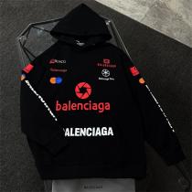 バレンシアガ コピー パーカー 多ロゴデザイン モード系限定アイテム 着心地抜群 BALENCIAGA