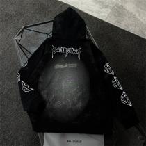 BALENCIAGA スーパーコピー パーカー 夜景プリント 個性爆発 ストリート風デザイン バレンシアガ