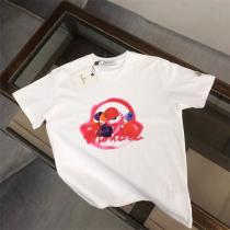 モンクレール 偽物 ポップアート風 Tシャツ 鮮やかなグラフィック アイキャッチ MONCLER