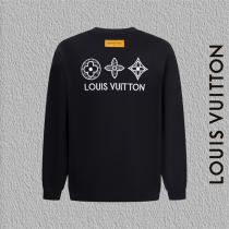  LOUIS VUITTON スーパーコピー 存在感抜群 刺繍ロゴ トレーナー ストリート 高級感 ルイヴィトン
