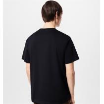 2026人気最新ルイヴィトンTシャツコピーLOUIS VUITTON エンブロイダードコットン半袖カジュアルスタイル