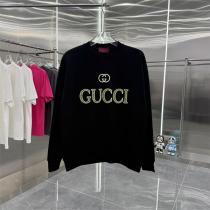  Gucc1 スーパーコピー トレーナー 高級感漂う ロゴ刺繍 クルーネック スタイリッシュ Gucc1 