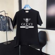 Gucc1 コピー Tシャツ プレミアム 蜂とロゴ刺繍デザイン スタイリッシュ＆洗練 Gucc1