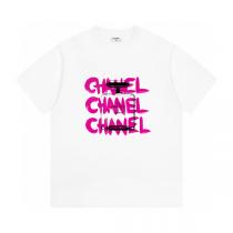 CH コピー Tシャツ 鮮やかな ロゴグラフィックデザイン モダン＆エッジィ CH
