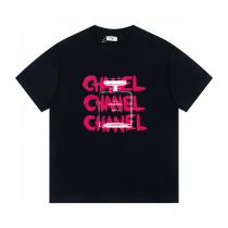 CH コピー Tシャツ 鮮やかな ロゴグラフィックデザイン モダン＆エッジィ CH