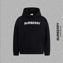  高品質 BURBERRY コピー パーカー ロゴ刺繍 スタイリッシュ フード トレンド バーバリー