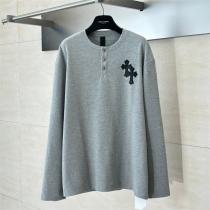 CHROME HEARTS コピー トレーナー クロス刺繍  高級感漂う カジュアル スウェット クロムハーツ