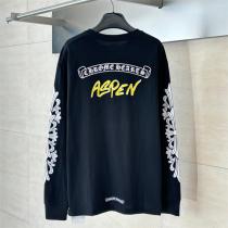 クロムハーツ 偽物 ロゴ刺繍 長袖Tシャツ Aspen エディション お洒落 上質 CHROME HEARTS