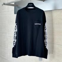 クロムハーツ 偽物 ロゴ刺繍 長袖Tシャツ Aspen エディション お洒落 上質 CHROME HEARTS
