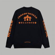 CHROME HEARTS コピー トレーナー  新作 プレミアム クロスロゴ刺繍  クロムハーツ