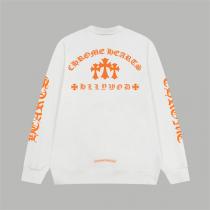 CHROME HEARTS コピー トレーナー  新作 プレミアム クロスロゴ刺繍  クロムハーツ