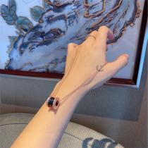 BVLGARI コピー ネックレス B.zero1 ローズゴールド ブラックセラミック ペンダント ブルガリ