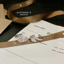 ブルガリ スーパーコピー ピアス セルペンティ ダイヤモンド パヴェ ホワイトゴールド BVLGARI