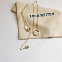 ルイヴィトン スーパーコピー ネックレス フラワー ラウンドフレーム パールインレイ LOUIS VUITTON