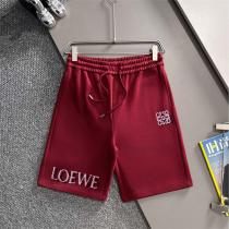 ロエベ  スーパーコピー スタイリッシュ  高級刺繍 ドローコード ハーフパンツ LOEWE