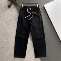 バレンシアガ コピー パンツ 定番 ミックス ワイドフィット エンブレムモチーフ BALENCIAGA