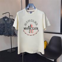 MONCLER スーパーコピー ストリートラグジュアリー 半袖Tシャツ ビッグロゴ モンクレール