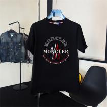 MONCLER スーパーコピー ストリートラグジュアリー 半袖Tシャツ ビッグロゴ モンクレール