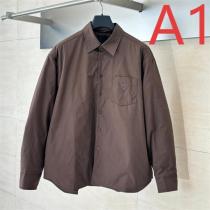  希少 プラダ スーパーコピー 中綿ジャケット プレミアム シンプルポケットデザイン  PRADA 