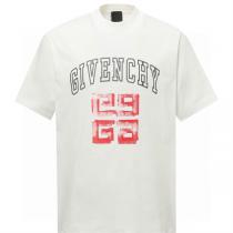 ジバンシィ 偽物 Tシャツ カレッジロゴ レッドエンブレム プリント モード GIVENCHY