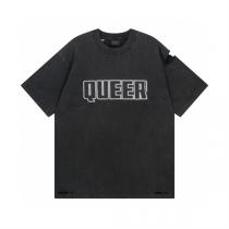 バレンシアガ コピー Tシャツ ヴィンテージウォッシュ QUEER ロゴダメージ加工 BALENCIAGA