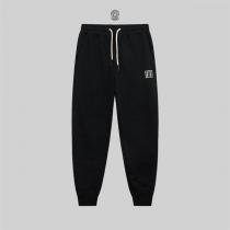  新着 VERSACE コピー トレンド モダンエンブレムパッチ スウェットパンツ ヴェルサーチ