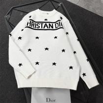 ディオール 偽物 スターモチーフ クルーネックセーター シンプル エレガンス DIOR