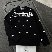 ディオール 偽物 スターモチーフ クルーネックセーター シンプル エレガンス DIOR