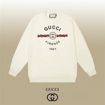 話題 Gucc1 偽物 トレーナー FIRNZE 1921 ロゴ 当店イチオシ スウェット 3色展開 Gucc1