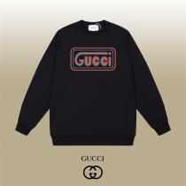Gucc1 コピー トレーナー ボックスロゴ デザイン クルーネック スウェット ト...