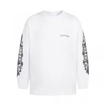  クロムハーツ 偽物 シンプル 洗練された ポケット付き 長袖Tシャツ CHROME HEARTS
