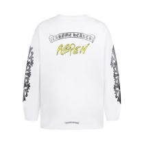  クロムハーツ 偽物 シンプル 洗練された ポケット付き 長袖Tシャツ CHROME HEARTS