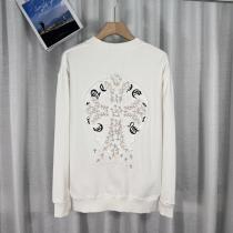 クロムハーツ コピー フローラルクロス 刺繍入り 新登場 トレーナー CHROME HEARTS