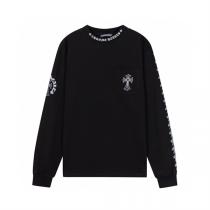 CHROME HEARTS 偽物 長袖シャツ クロスロゴ 人気ブランド ストリート 本格派 クロムハーツ